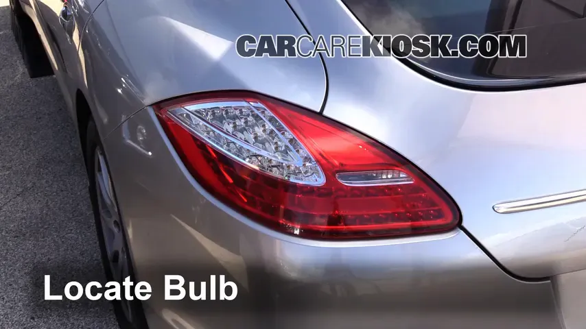 2010 Porsche Panamera 4S 4.8L V8 Lights Reverse Light (replace bulb)